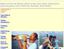 Tablet Screenshot of fishcall.com